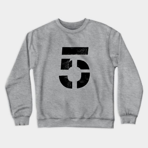 five Crewneck Sweatshirt by ratna